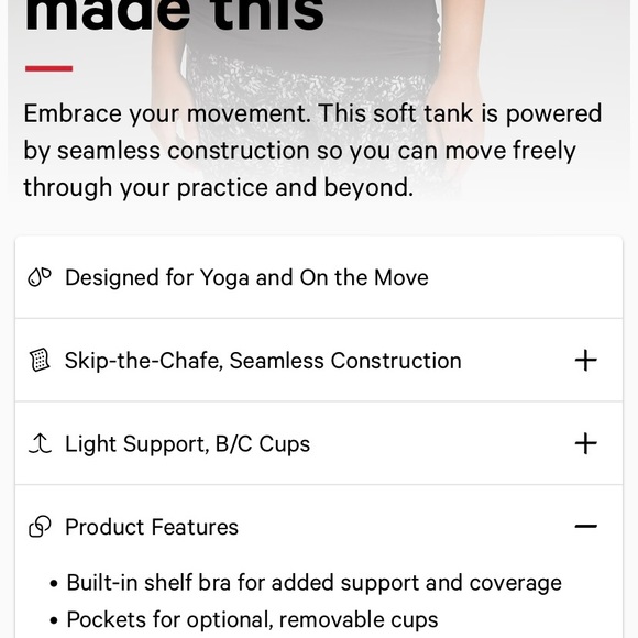 Lululemon Ebb to Street Tank Top - Size 8 - Picture 6 of 7